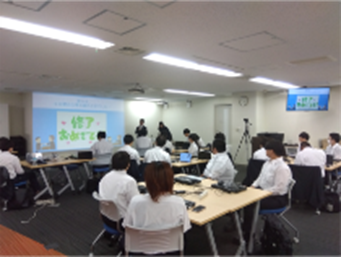 インターンシップの様子1